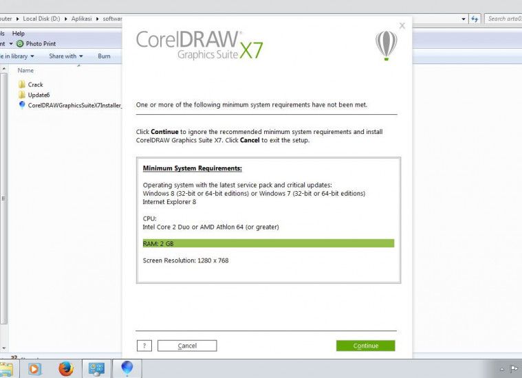 Cara Instal dan Aktivasi Serial Number Corel Draw X7 Windows