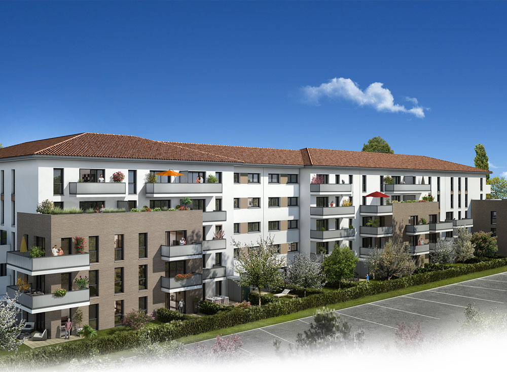 Les Jardins du Pastel, programme neuf à Toulouse | Peterson.fr