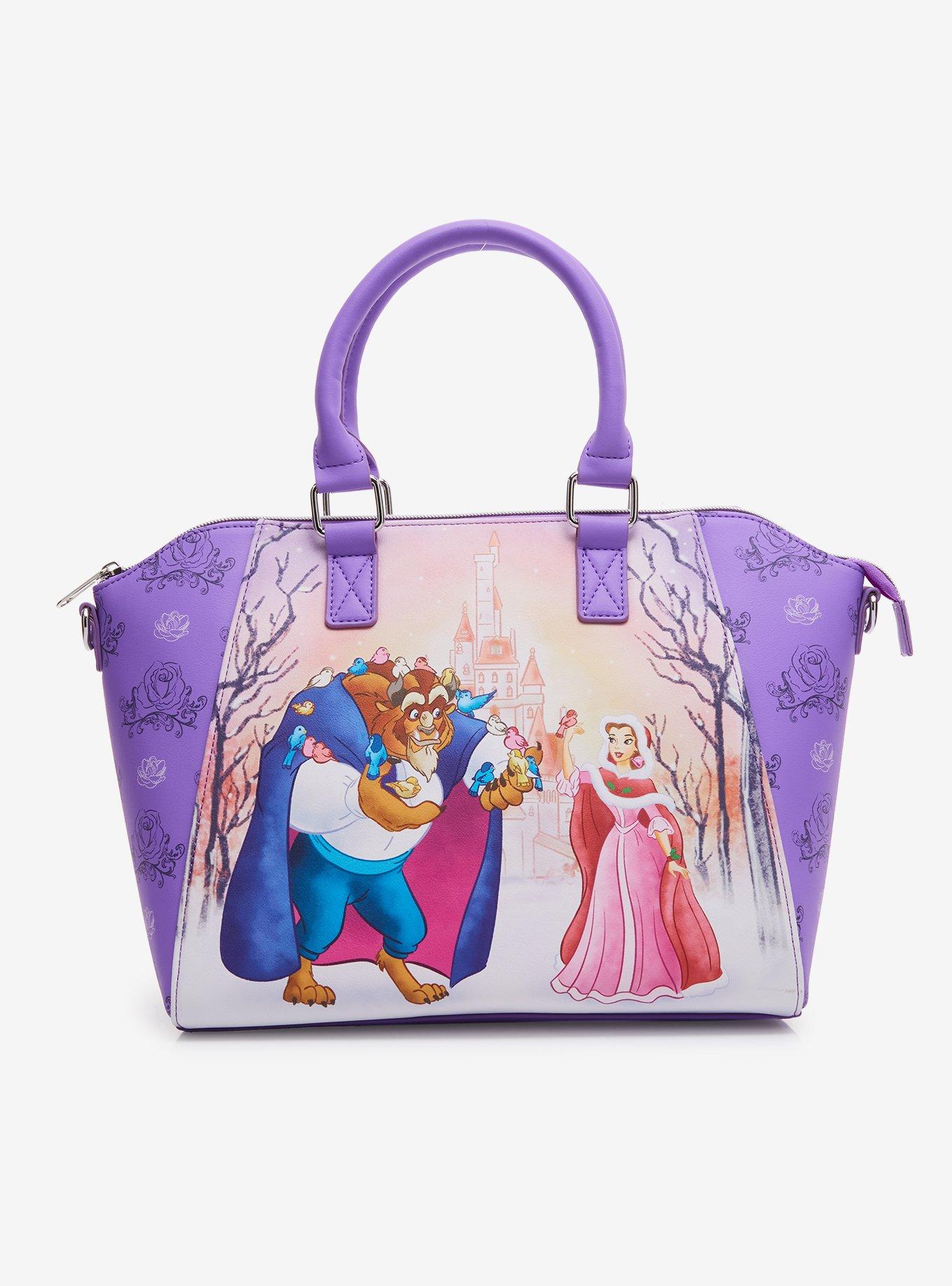 Beauty and the beast loungefly purse
