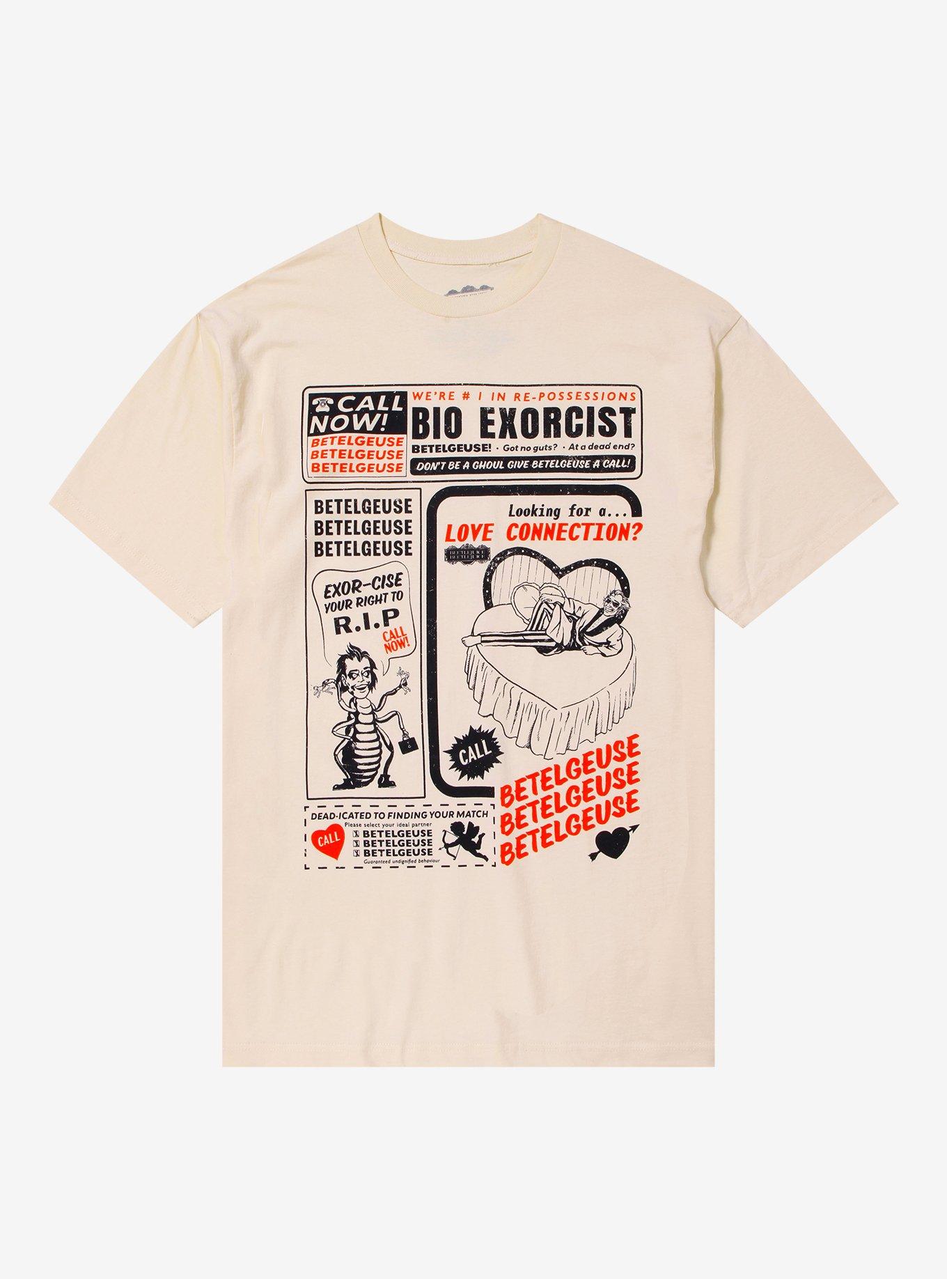 Beetlejuice cowboy shirt