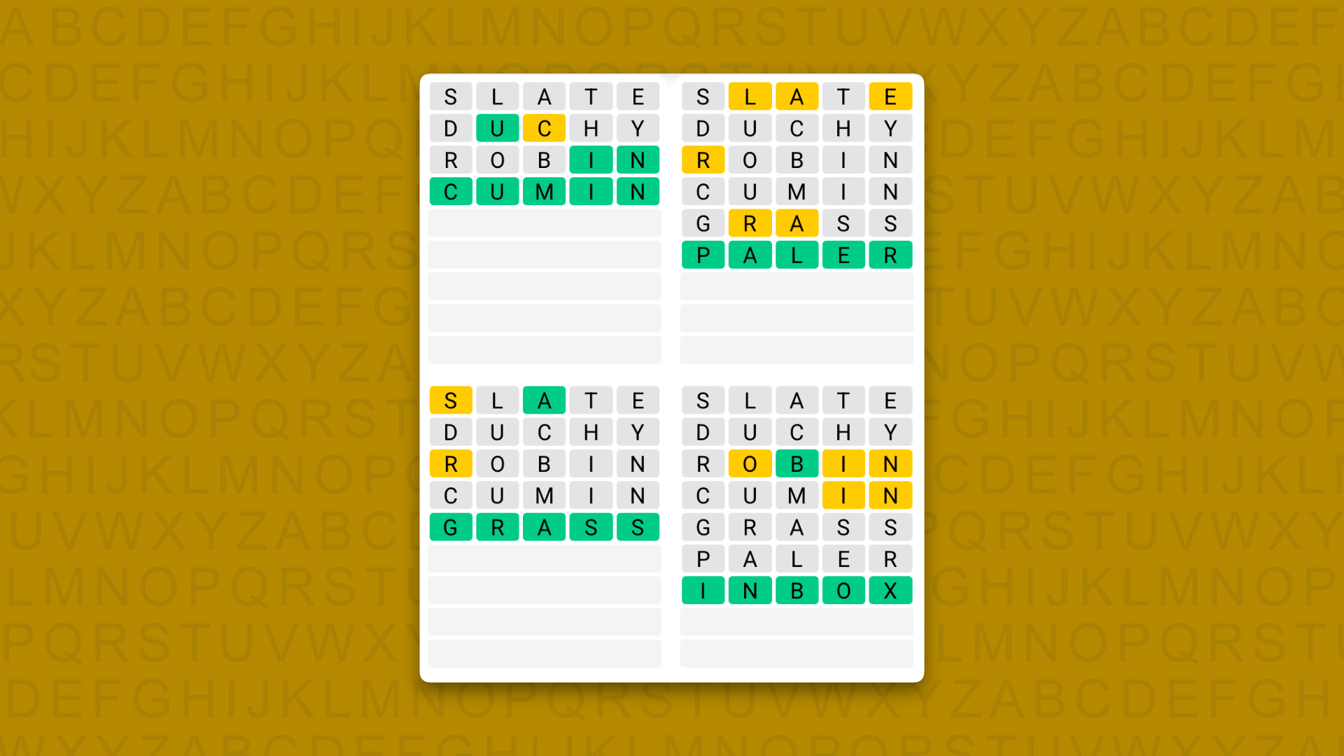 Quordle hints and answers for Friday, July 17 (game #1635)