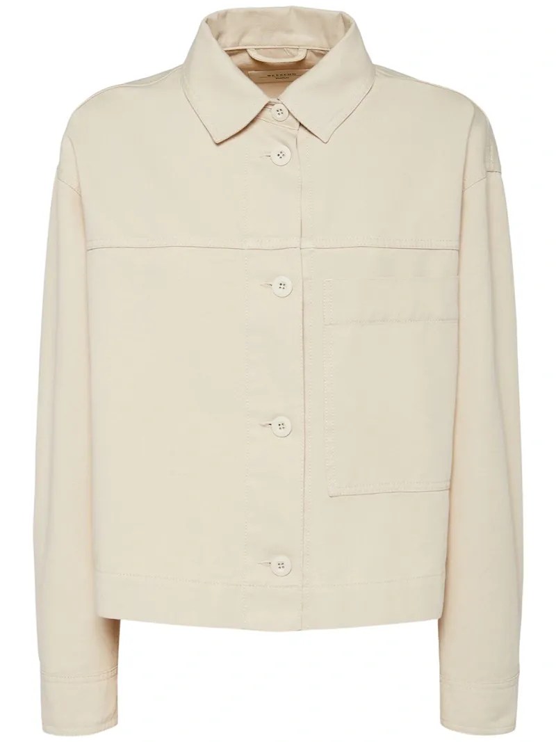 Weekend Max Mara- Salita Cotton Drill Jacket