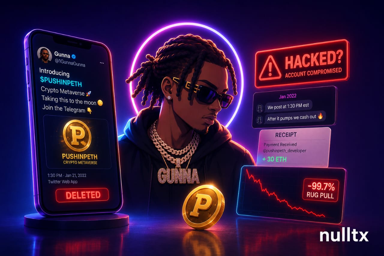 ZachXBT Revives Gunna’s “Hacked Account” Crypto Defense With Old Receipts