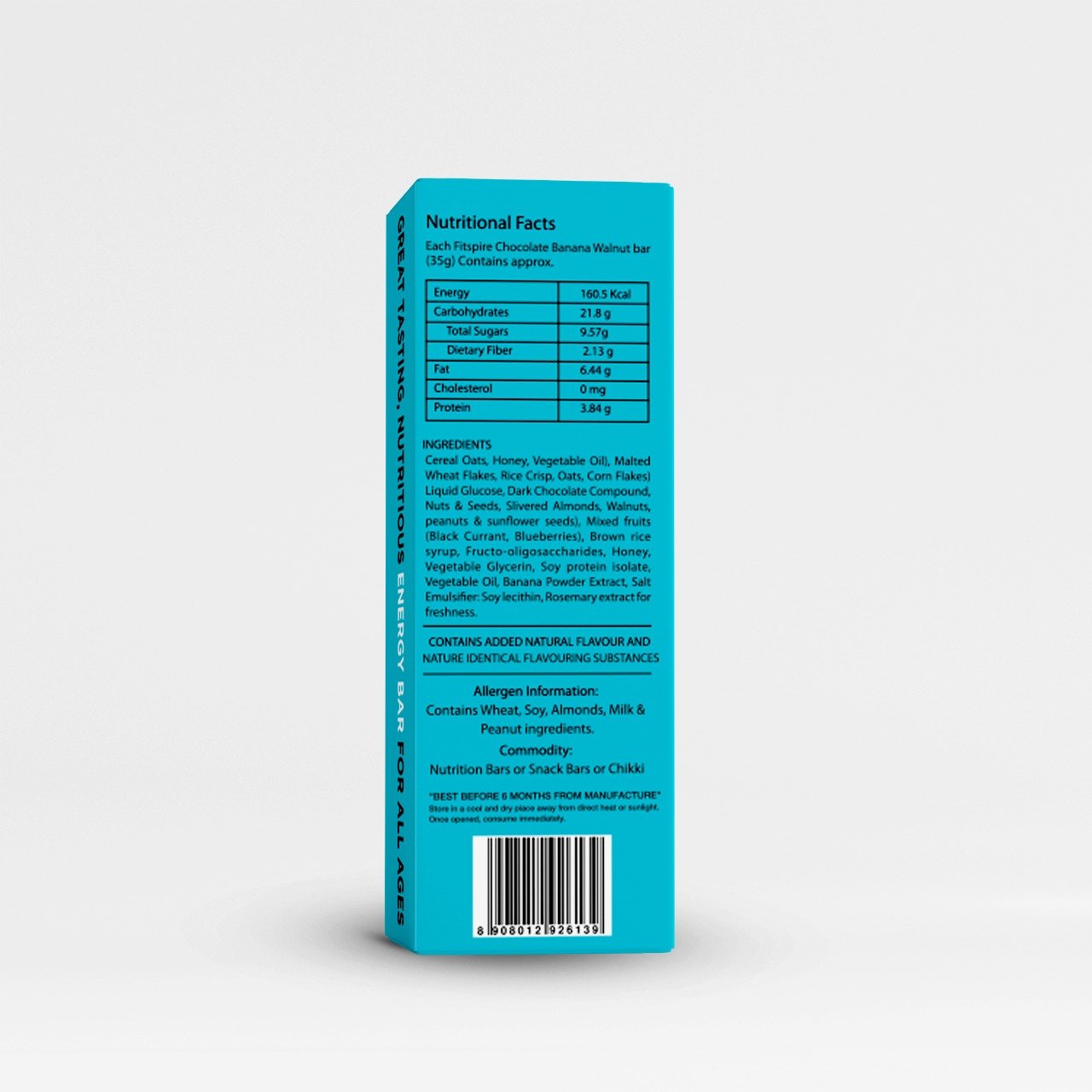 Fitspire Fit Nutritional Energy Bar Nutrabay
