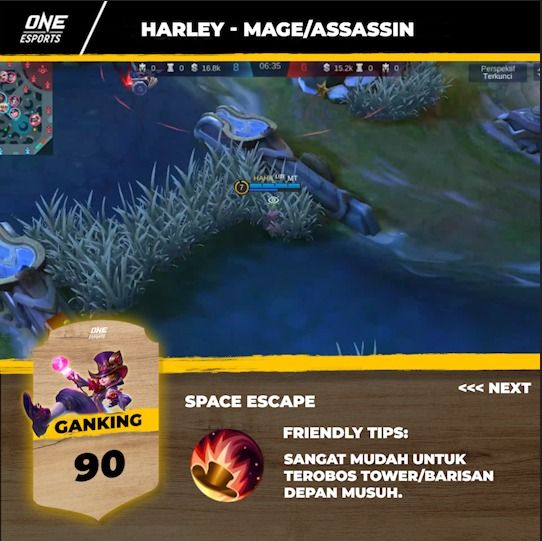 Licin & berbahaya' - Rating hero MLBB versi ONE Esports : Harley | ONE  Esports Indonesia