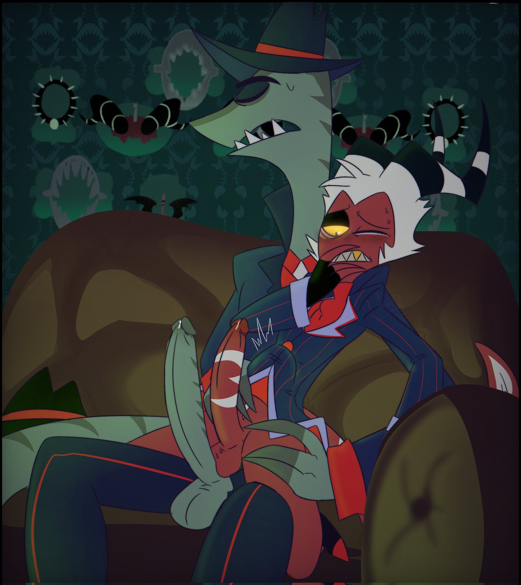 Helluva boss crimson x alessio