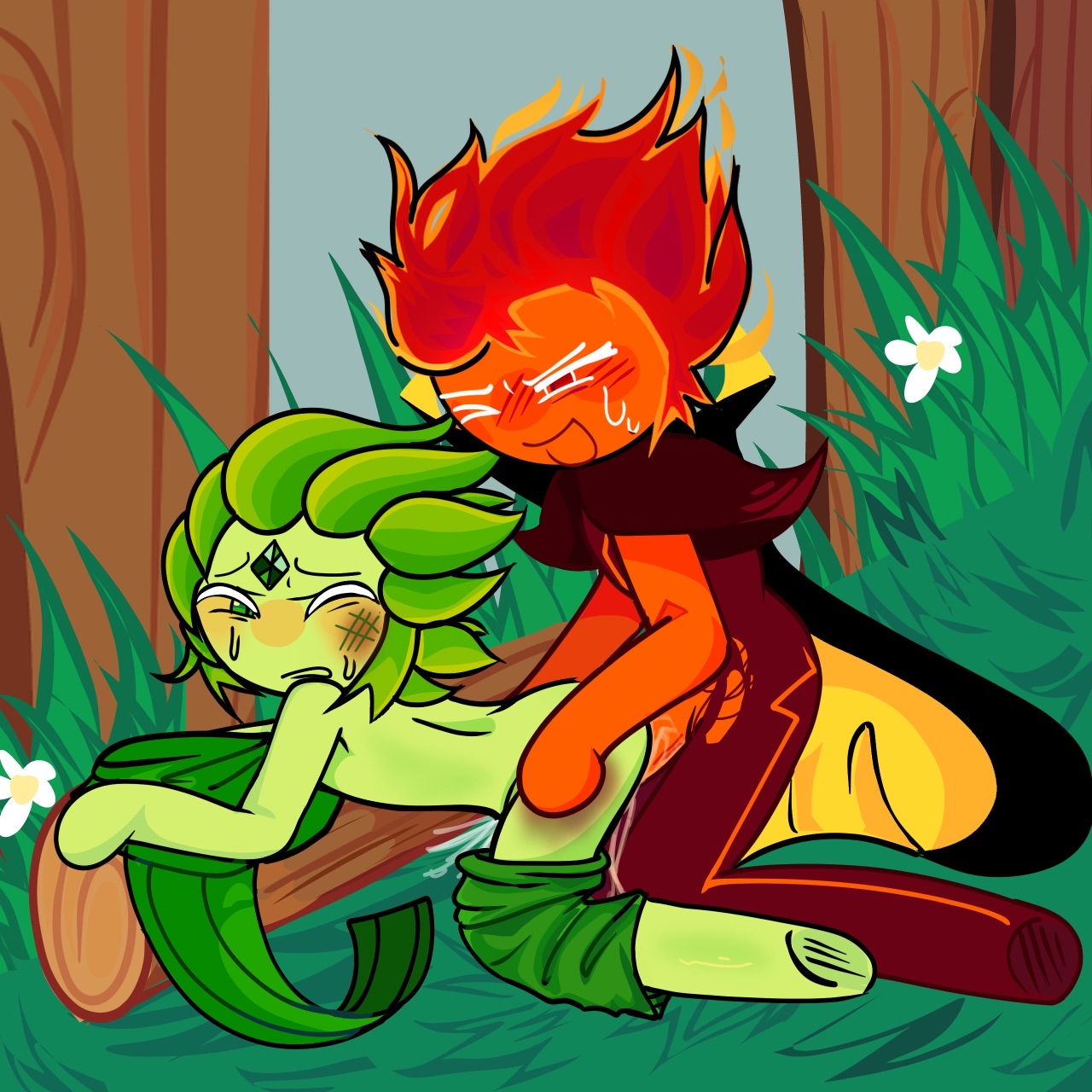 Fire spirit cookie x wind archer cookie