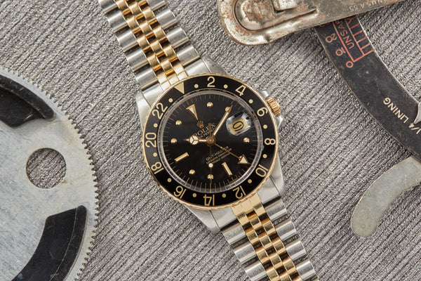 Analog Shift Rolex Gmt Master Two Tone