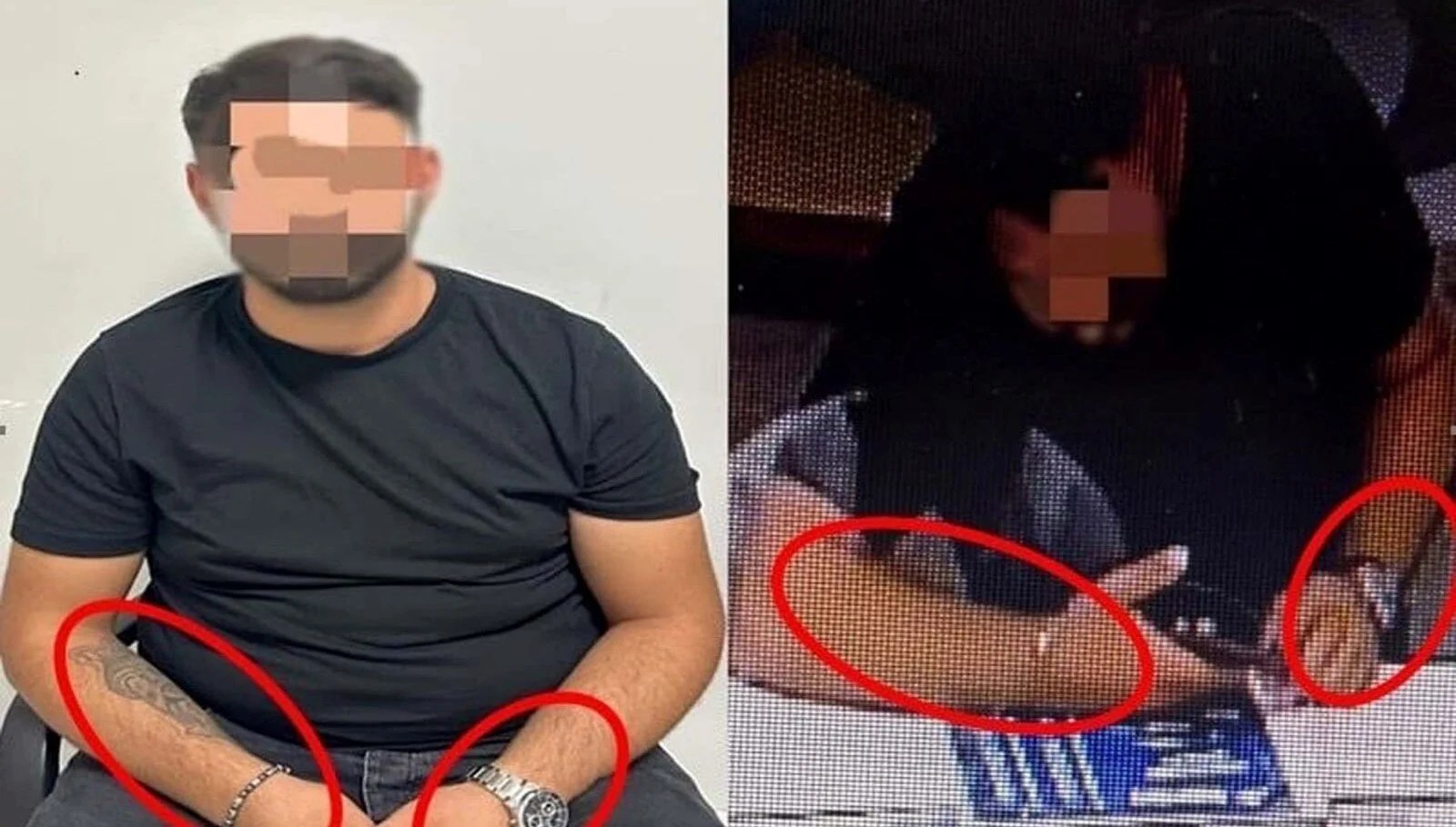 1 buçuk milyon liralık vurgun: Kolundaki dövmeden yakalandı