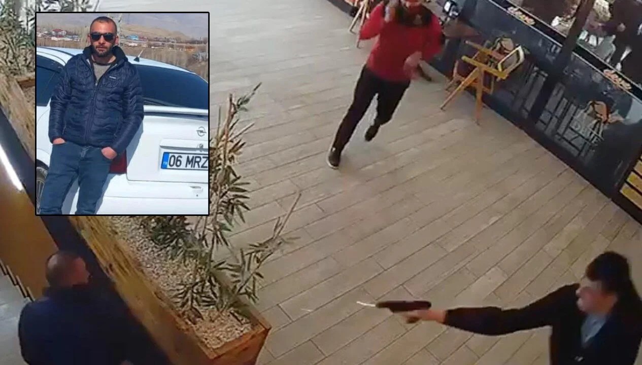 Yan baktın vahşeti kamerada: Beylik silahıyla vurdu!