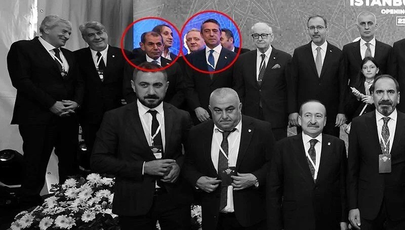 Ali Koç ve Dursun Özbek yan yana: UEFA’nın temsilcilik açılışında dikkat çeken an
