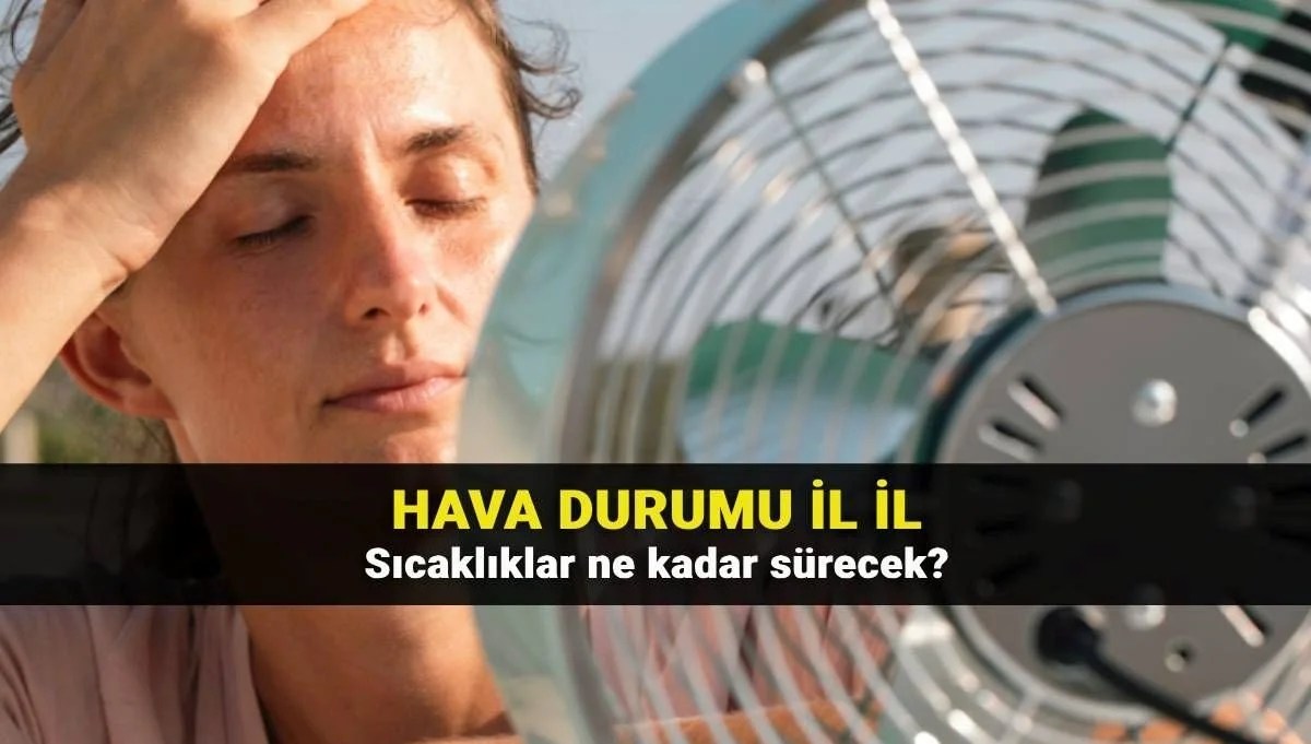 İstanbul'da hava kaç derece? 5 günlük hava durumu tahmini: Sıcaklıklar ne kadar sürecek? İstanbul, Ankara, İzmir il il hava durumu