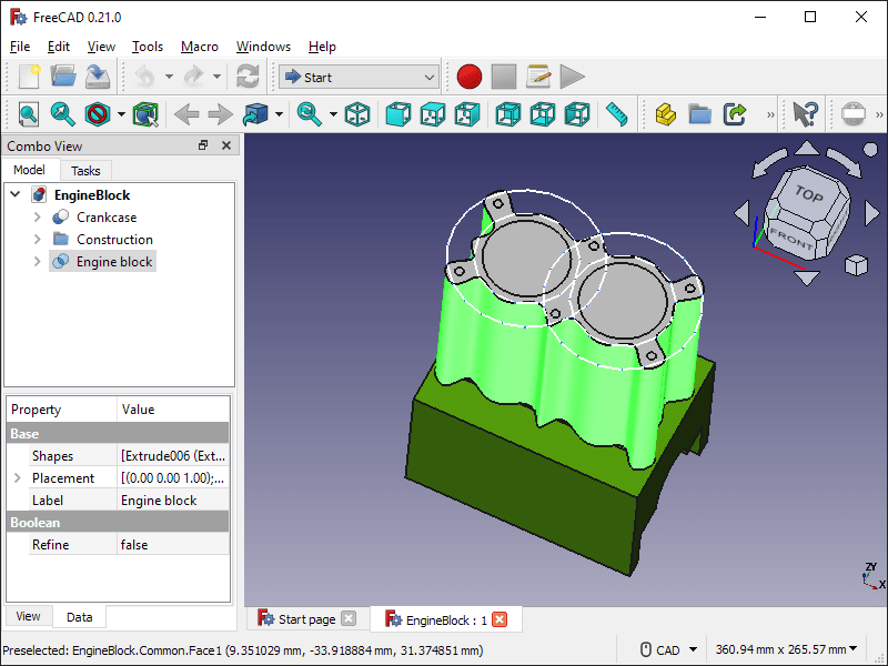 Freecad Portable 3d Computer Aided Design Cad Tool Portableapps Com