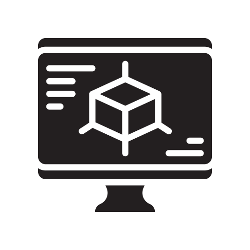 Computing Data Machine Reality Virtual Icon Free Download