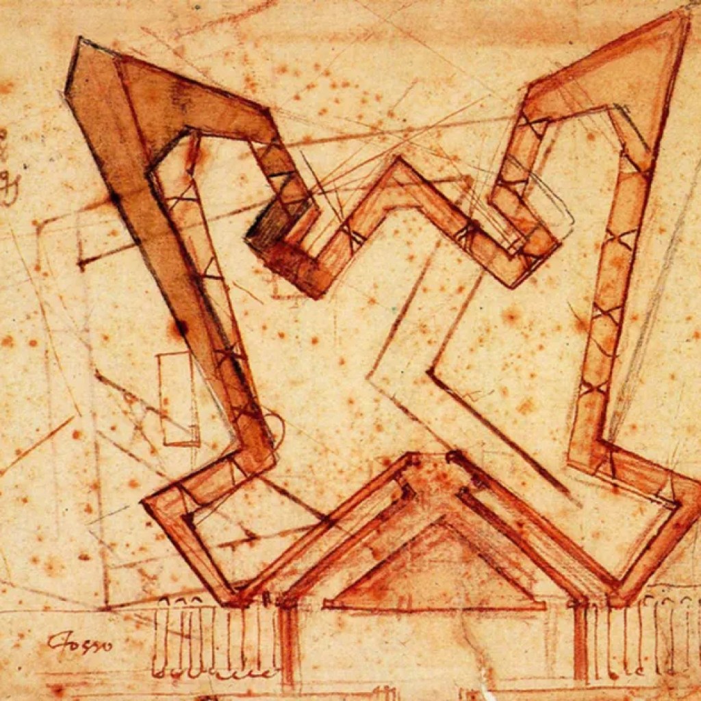 When Michelangelo Created Inventive Designs for Army Fortifications to Defend Florence (1529–1530)