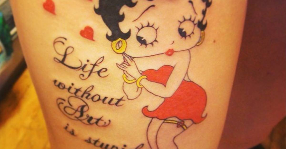 Betty Boop Tattoos | Tattoofilter 628_x_1200_jpg