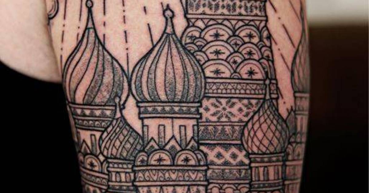Saint Basil's Cathedral Tattoos | Tattoofilter 628_x_1200_jpg