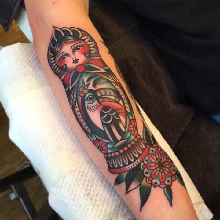 Traditional Matryoshka Doll Tattoo On Benj's Right 720_x_720_jpg