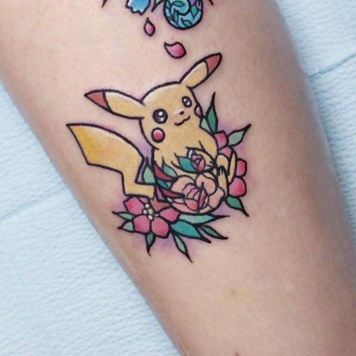 Kawaii Style Pikachu Tattoo. 720_x_720_jpg