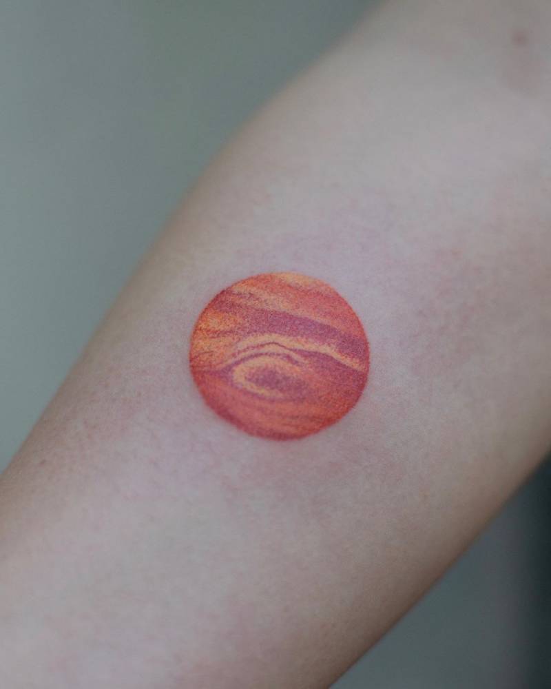 Hand Poked Mars Planet Tattoo. 1000_x_800_jpg