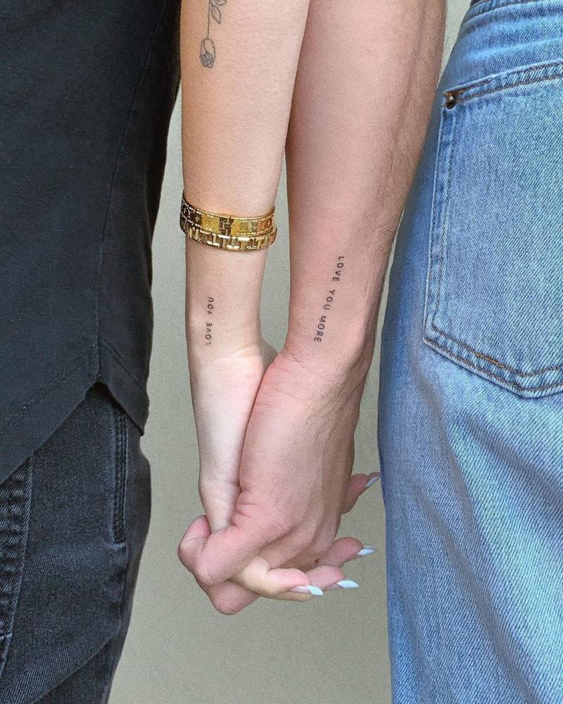 Matching 'Love You' And 'Love You More' Tattoos. 1000_x_800_jpg