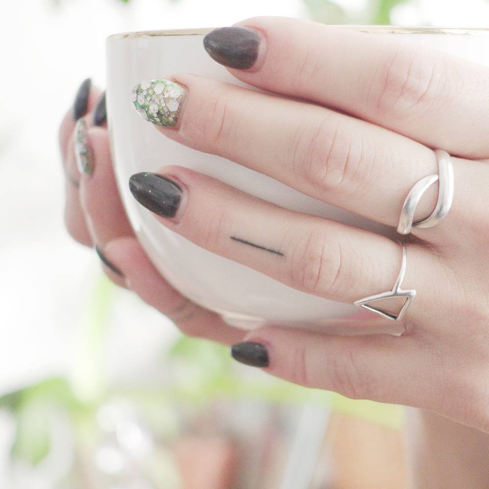 Simple Line To Balance Out All The Finger Tattoos On 1000_x_1000_jpg
