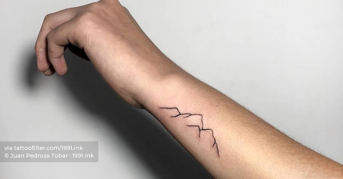 Minimalist Mountain Tattoo On The Wrist 628_x_1200_jpg