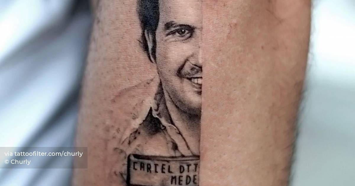 Micro-Realistic Pablo Escobar Portrait Tattoo 628_x_1200_jpg