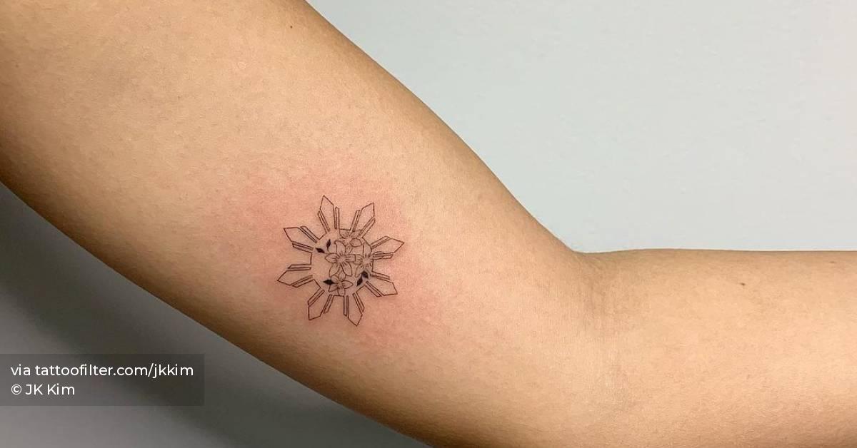 Sampaguita Sun Tattoo On The Inner Arm 628_x_1200_jpg