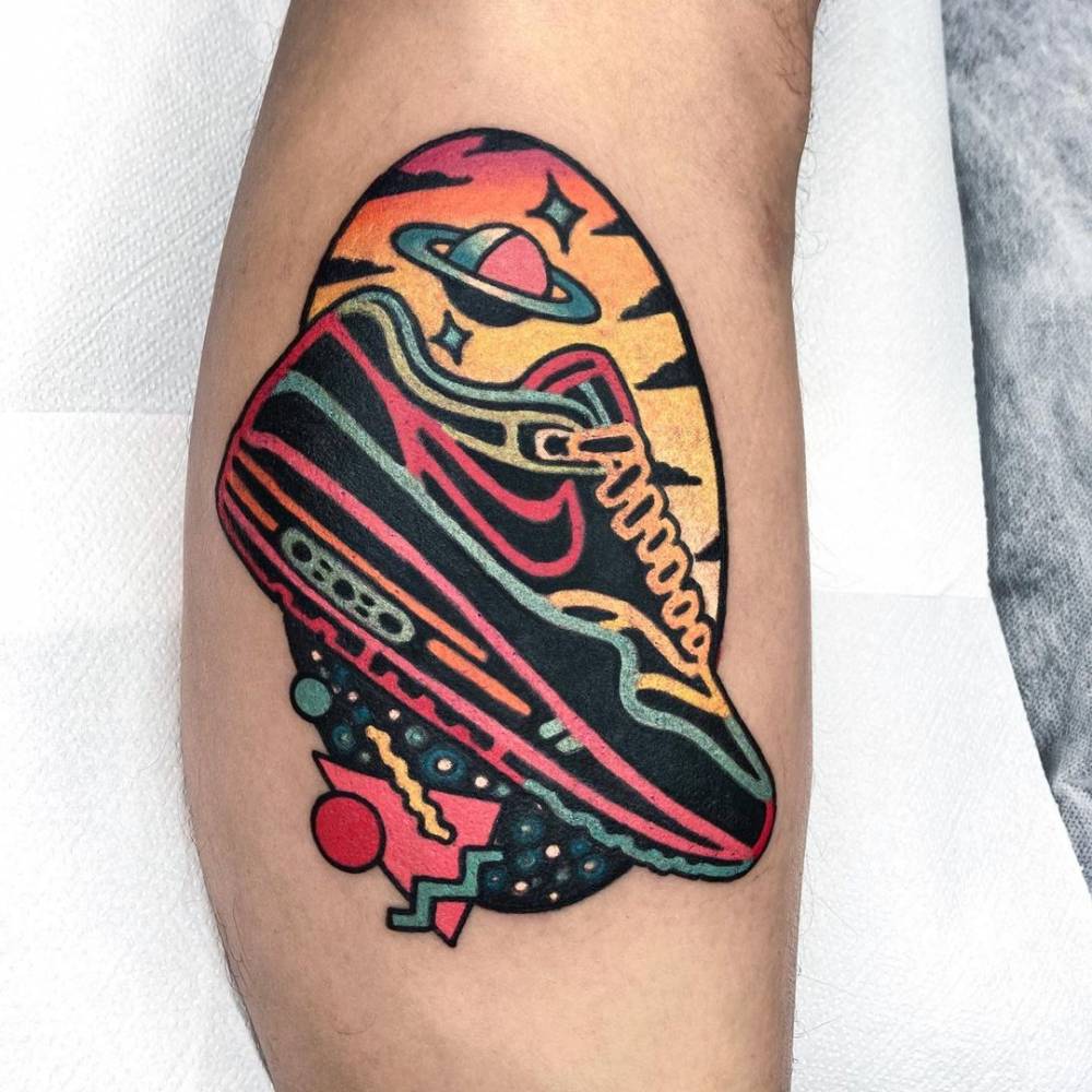 Nike Air Max Tattoo On The Calf. 1000_x_1000_jpg
