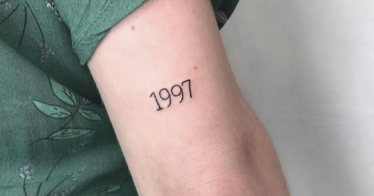 1997" Lettering Tattoo On The Tricep. 628_x_1200_jpg
