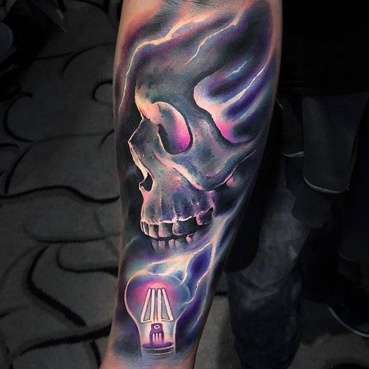 Electric Lightbulb And Skull Design Loved Changing Up 720_x_720_jpg