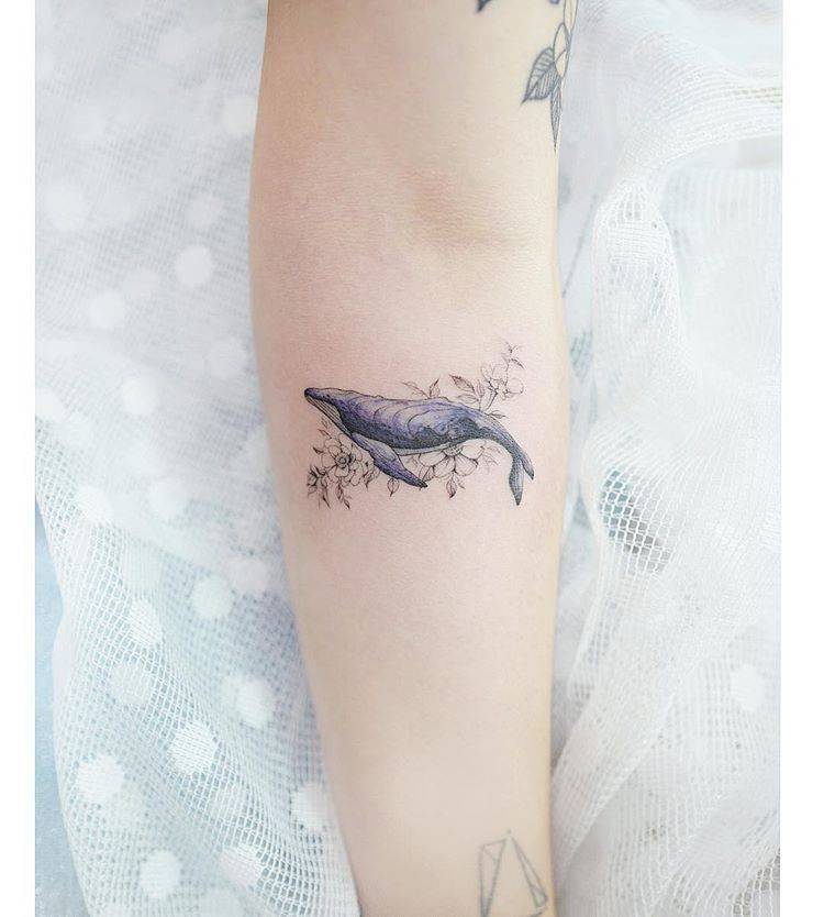 Whale Tattoo On The Inner Forearm. 834_x_750_jpg
