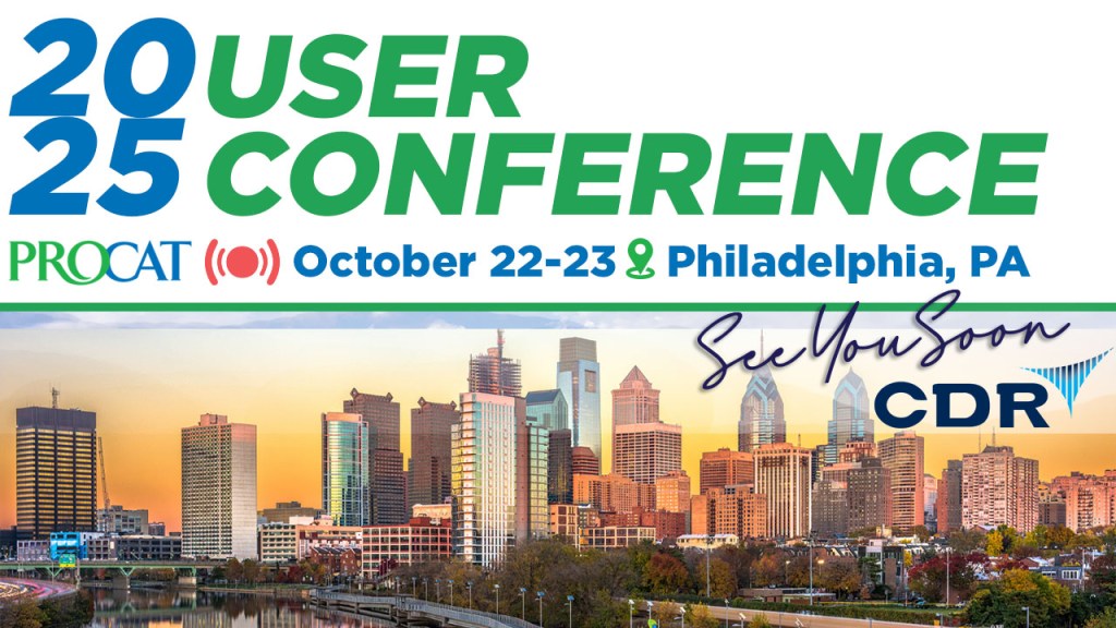 CDR Software Attending the 2025 ProCat User Conference