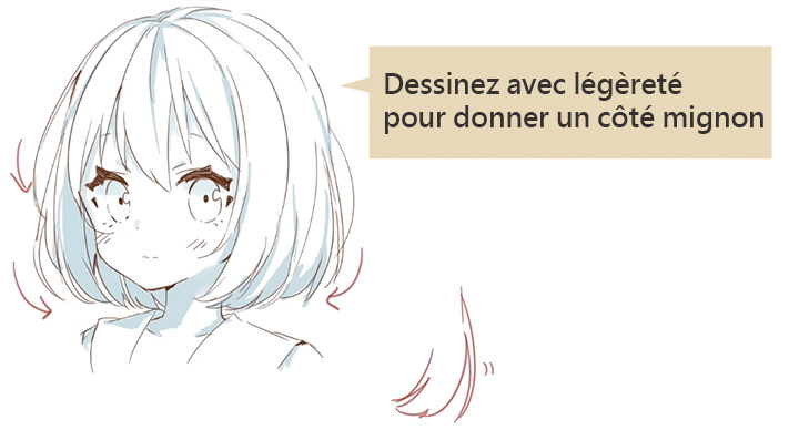 Exprimer la personnalité d&rsquo;un personnage ! Comment dessiner les cheveux «  Apprenons à dessiner avec Palmie ! #9 » par ClipStudioOfficial - CLIP  STUDIO TIPS