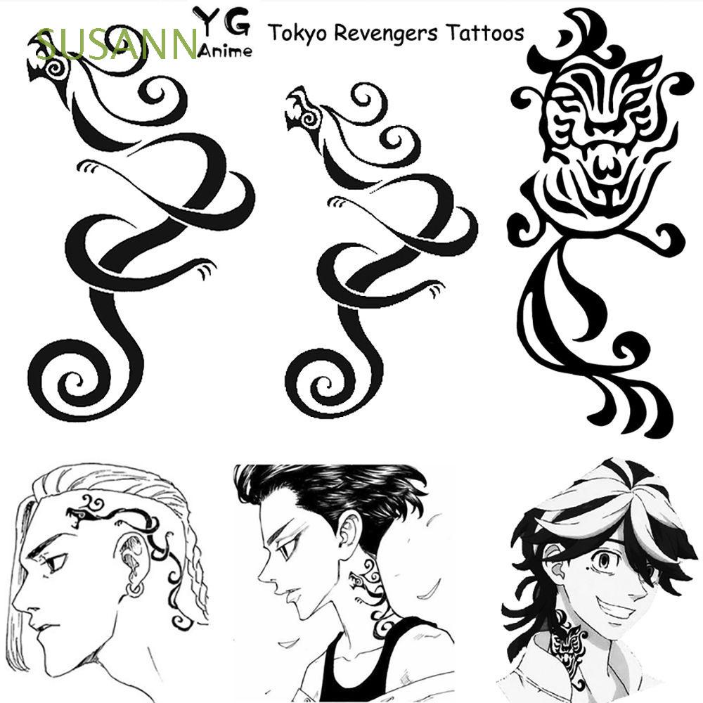 Susann Waterproof Temporary Tattoos Manjiroken Ryuguji Fake Tattoo Tattoo Stickers Tokyo Revengers Arm Neck Anime Cosplay Safe Body Art Long Lasting Halloween Accessories | Shopee Chile 1000_x_1000_jpg