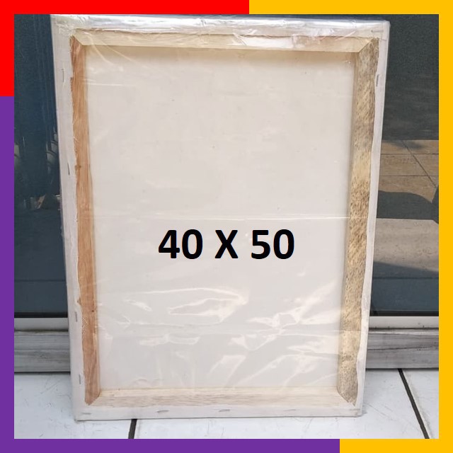 Jual Kanvas Lukis Ukuran 40 X 50 Snapram Siap Pakai Media Lukis Indonesia|Shopee Indonesia 640_X_640_jpg