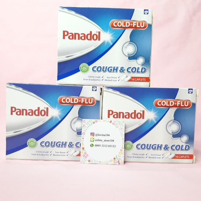 Jual Panadol Cough Cold Obat Flu Dan Batuk Singapore Version  Indonesia|Shopee Indonesia
