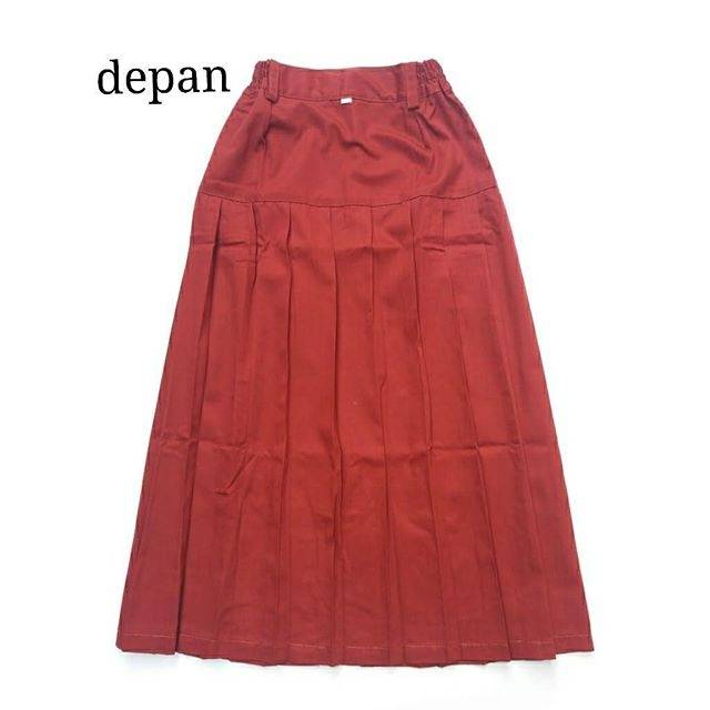 Jual Rok panjang merah putih SD kelas 1 sampai kelas 6/ Seragam Sekolah/  Seragam upacara Indonesia|Shopee Indonesia