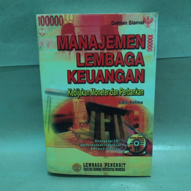 Manajemen lembaga keuangan kebijakan moneter dan perbankan dahlan slamat |  Shopee Indonesia