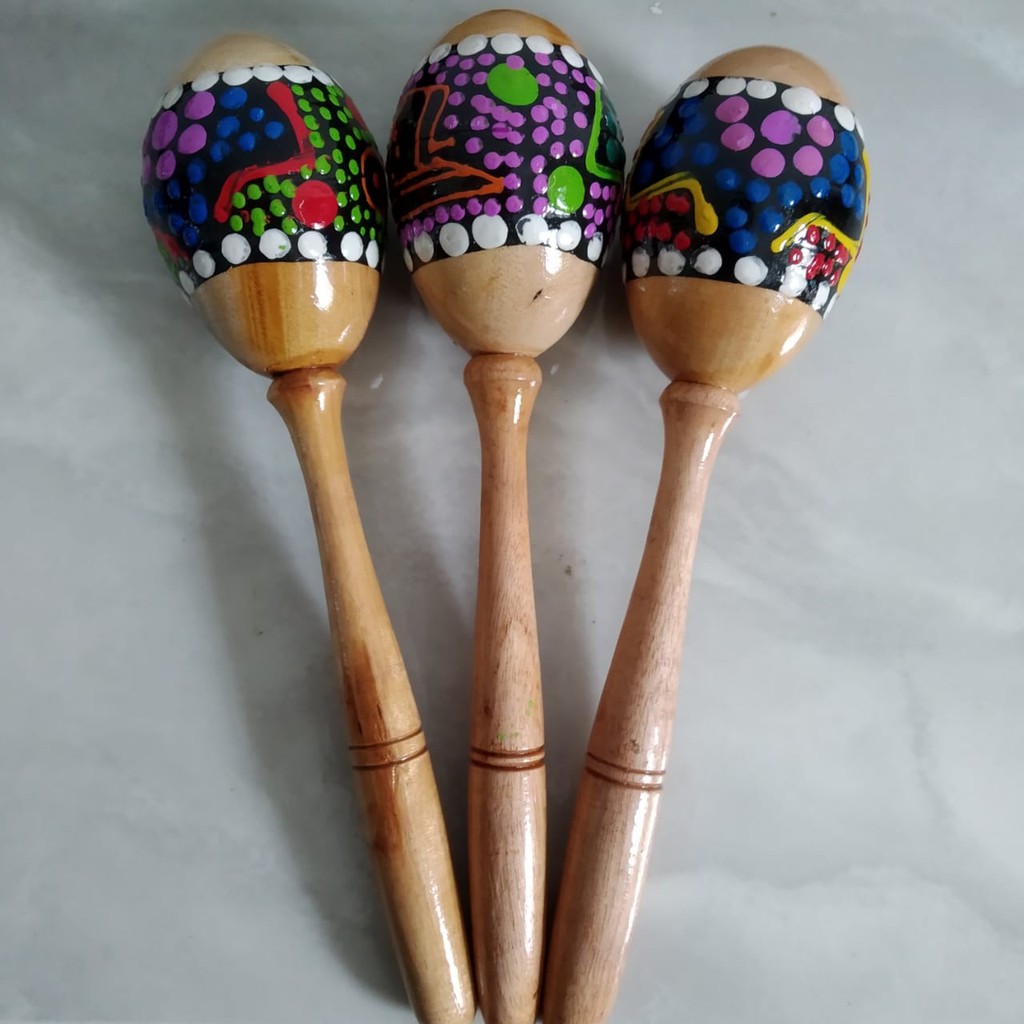 Alat Musik Tradisional Marakas Pasir &ldquo;Canting Kecil&rdquo;, Shacker Maracas |  Shopee Indonesia