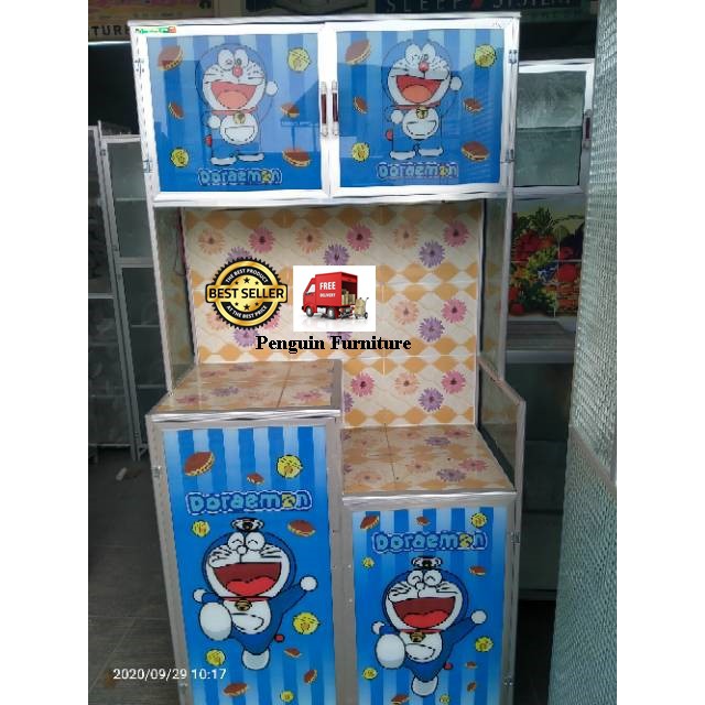 rak piring 2 pintu karakter/ lemari rak piring karakter/lemari piring |  Shopee Indonesia
