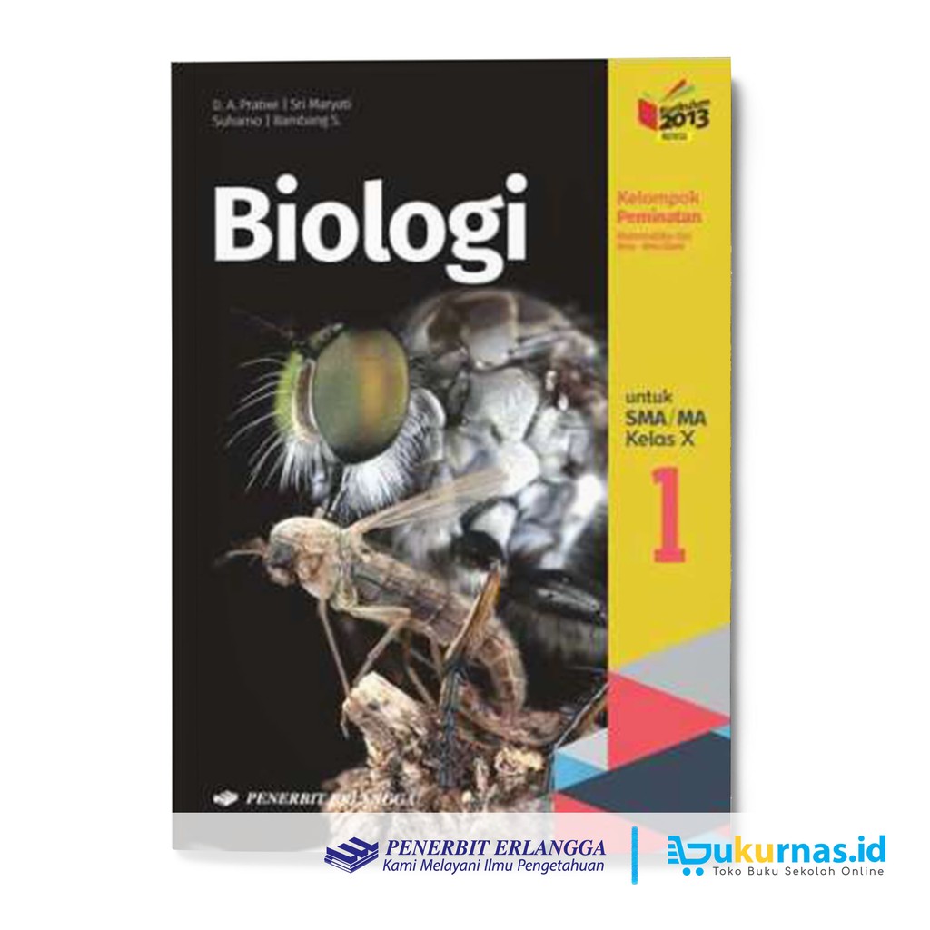 Buku Biologi Kelas 10 SMA Kelompok Peminatan Matematika Dan IPA K13  Erlangga - Da Pratiwi | Shopee Indonesia