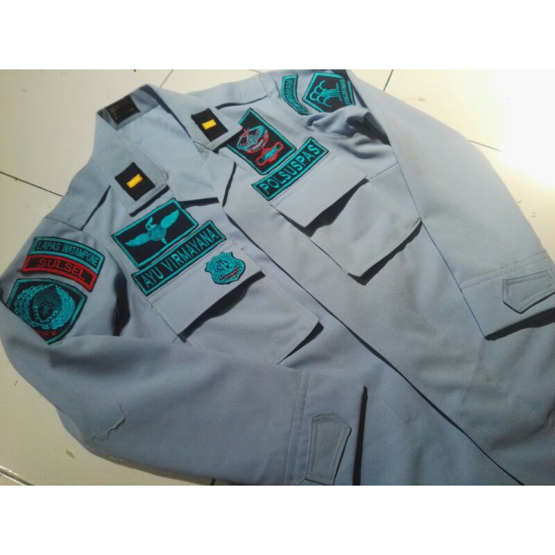 Jual Baju dinas PDL lapas siang dan malam Indonesia|Shopee Indonesia