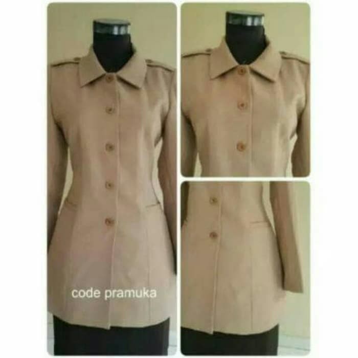 Jual Seragam baju pramuka guru pembina (atasan blazer saja)  Indonesia|Shopee Indonesia