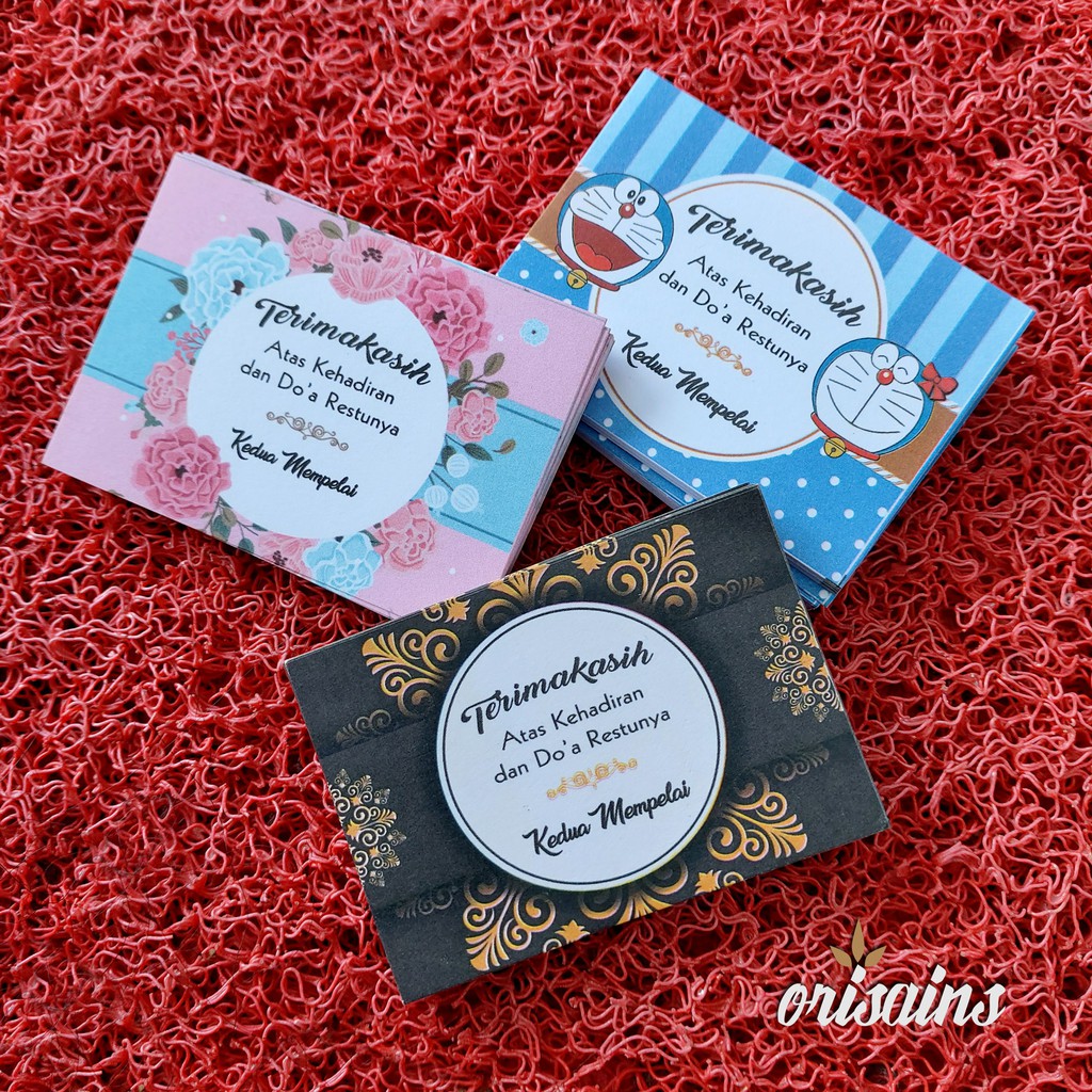 Jual [100 Pcs] Kartu Ucapan Terimakasih Souvenir Undangan Pernikahan Murah Kut/Utk Tanpa Nama Indonesia|Shopee Indonesia 1024_X_1024_jpg
