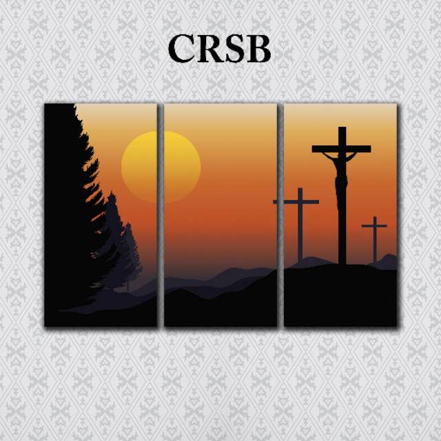 Poster kayu yesus disalib pajangan dinding nasrani kristen katolik | Shopee  Indonesia