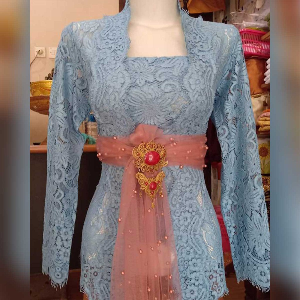 30 Model Baju  Kebaya  Brokat Bali  Fashion Modern dan 