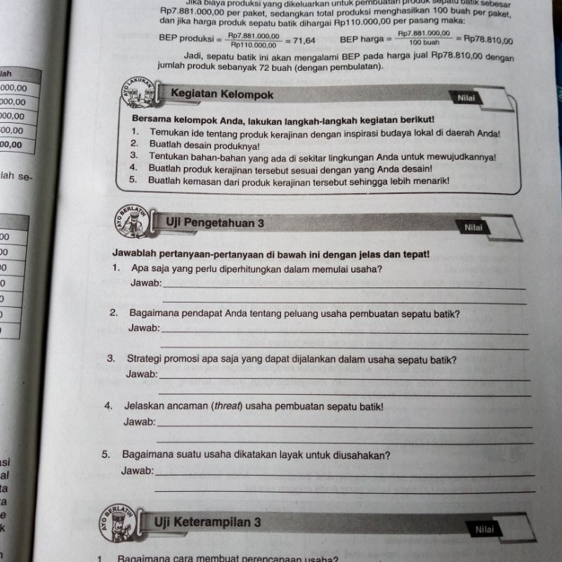 LKS PRAKARYA DAN KEWIRAUSAHAAN KELAS 10 SEMESTER 2 | Shopee Indonesia