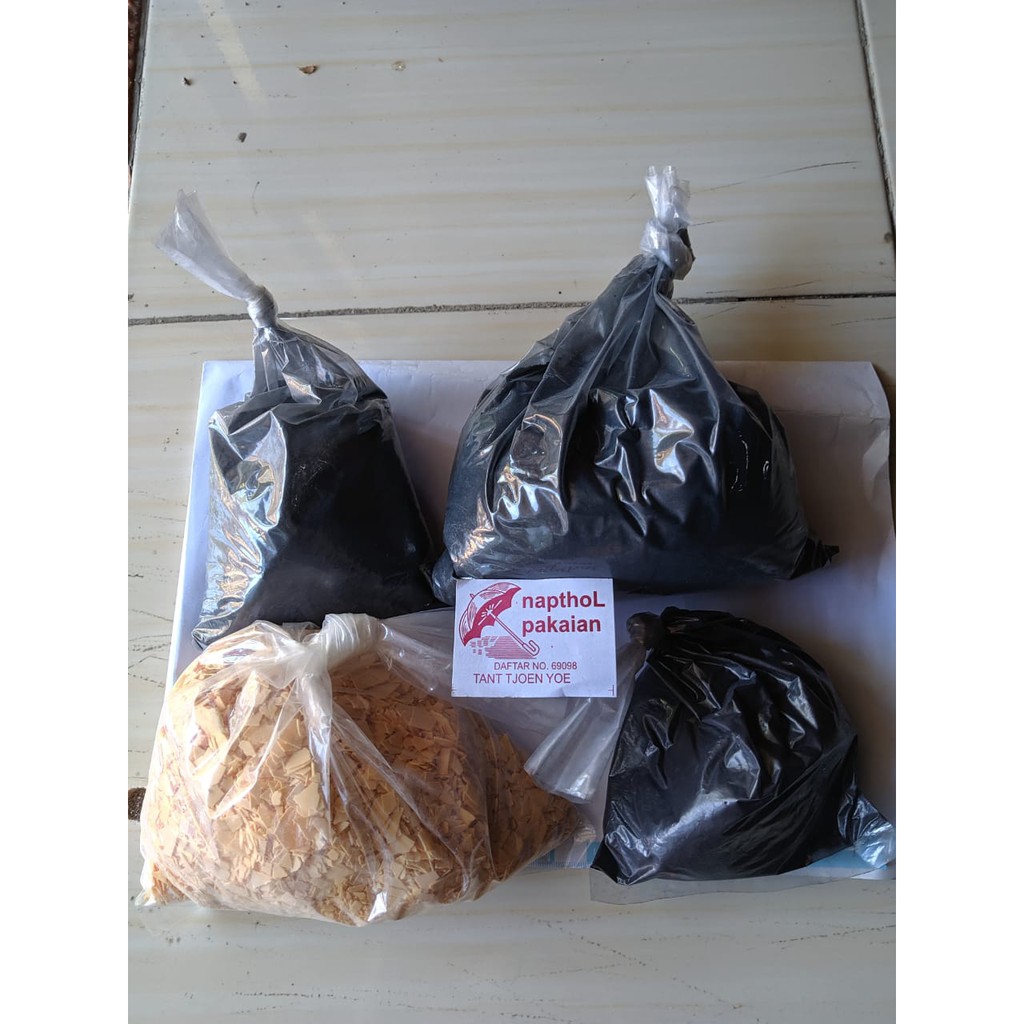 NAPTOL PEWARNA PAKAIAN JEANS DAN KAIN KATUN KEMASAN 1KG | Shopee Indonesia